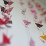 Guirlande origami ROSE – Image 2