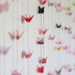 Guirlande origami ROUGE – Image 2