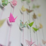 Guirlande origami VERT – Image 3