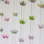 Guirlande origami VERT – Image 4